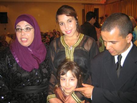 imad et sa mére  et sa soeur sara et sa niéce amira